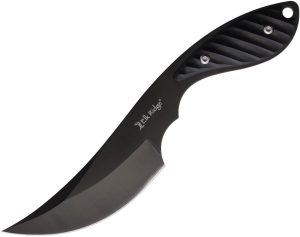 Elk Ridge Fixed Blade Knife - Black G10 Handle 3.25in
