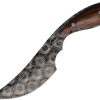 ERFIX111WD.jpg Elk Ridge Fixed Blade - Damascus Steel Brown Wood Handle