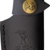 Elk Ridge Fixed Blade Drop Point - Gold TiNi Coated