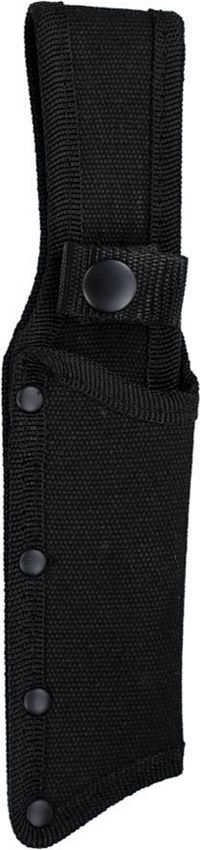 Elk Ridge Fixed Blade Knife 4.38" Black Oxide 3Cr13MoV Brown Nylon