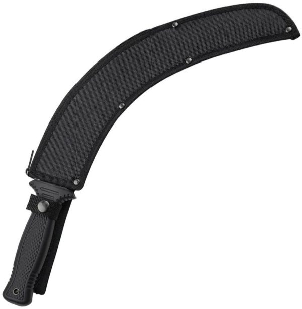 Elk Ridge Machete Black Nylon 10.63in Curved