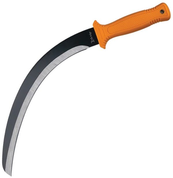 Elk Ridge Machete Orange Nylon 10.63in Curved