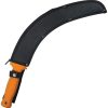 Elk Ridge Machete Orange Nylon 10.63in Curved