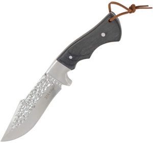 Elk Ridge Fixed Blade Clip Point Black Wood