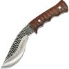 ERFIX126.jpg Elk Ridge Kukri Fixed Blade Brown Wood 4.75in