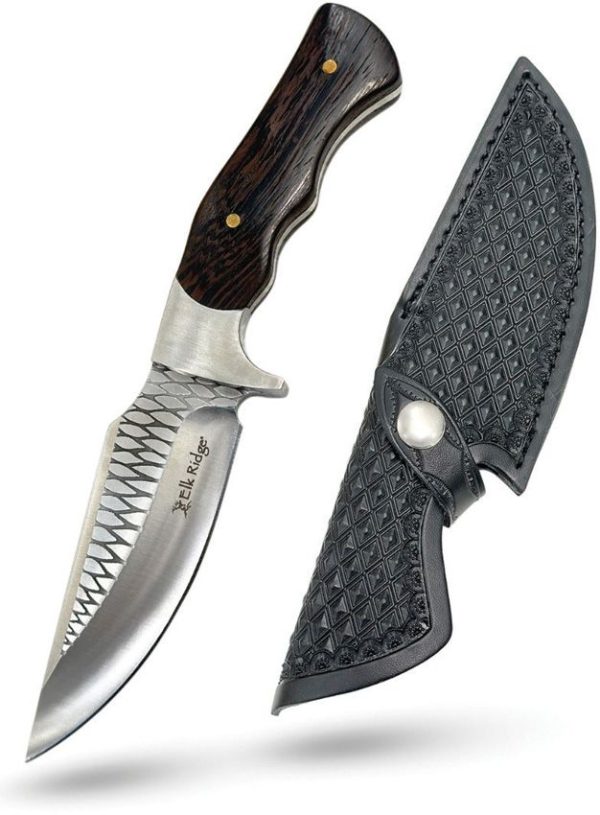 ERFIX127_add_01.jpg Elk Ridge Drop Point Fixed Blade Black Wood