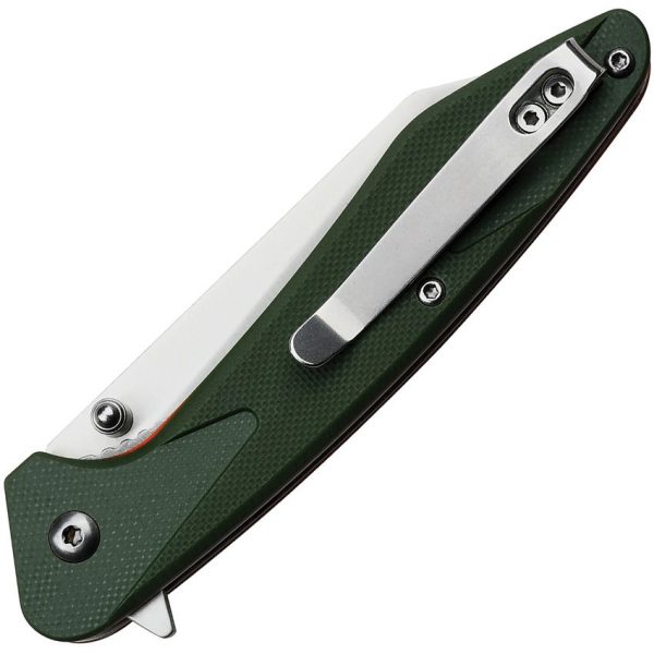 ERHLFDR001_add_01.jpg Elk Ridge Hinterland Linerlock Green G10