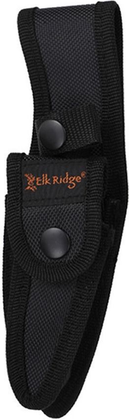 Elk Ridge Fixed/Folder Combo Brown Wood Handle Set