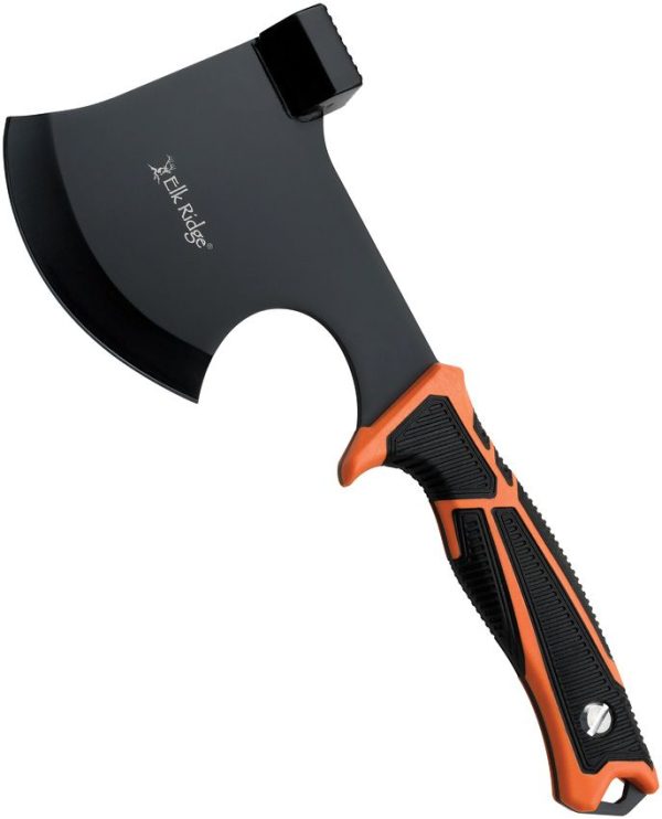 ERTKAXE001.jpg Elk Ridge Trek Axe 4in 3Cr13 Black Rubber Handle