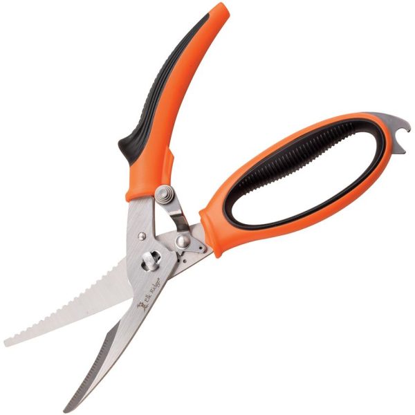 Elk Ridge Trek Spring Loaded Shears - Multi-Tool Orange