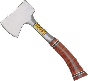 Estwing Sportsmans Axe 11.5" Stainless Steel Leather Handle