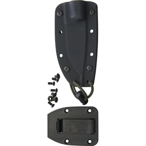 ESEE Model 3 Fixed Blade Knife 1095HC Black Micarta Handle