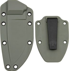 ES40FGC.jpg ESEE Model 3 Sheath Foliage Green Fixed Blade Boot Clip