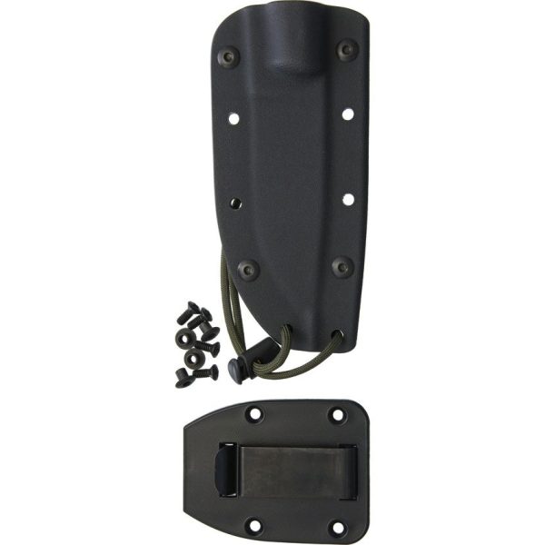 ESEE Model 4 Traditional Drop Point - Green Canvas Micarta