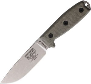 ESEE Model 4 S35VN Micarta Fixed Blade Knife