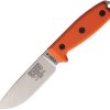 ESEE Model 4 S35VN Orange G10 Fixed Blade Knife