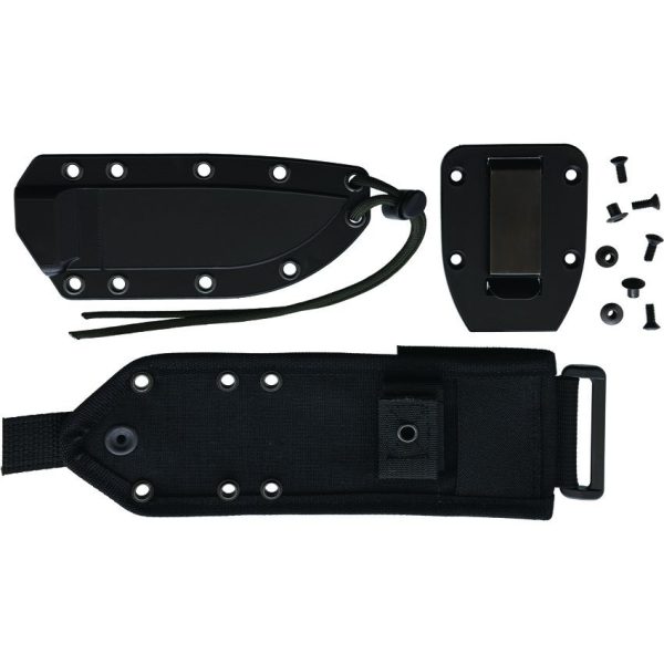 ESEE Model 4 Partial Serrated Fixed Blade Knife 1095HC Steel