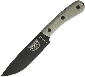 ESEE Model 6 Traditional Green Micarta Fixed Blade