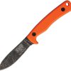 ESEE Ashley Emerson Game Knife Fixed Blade 1095HC Orange Micarta