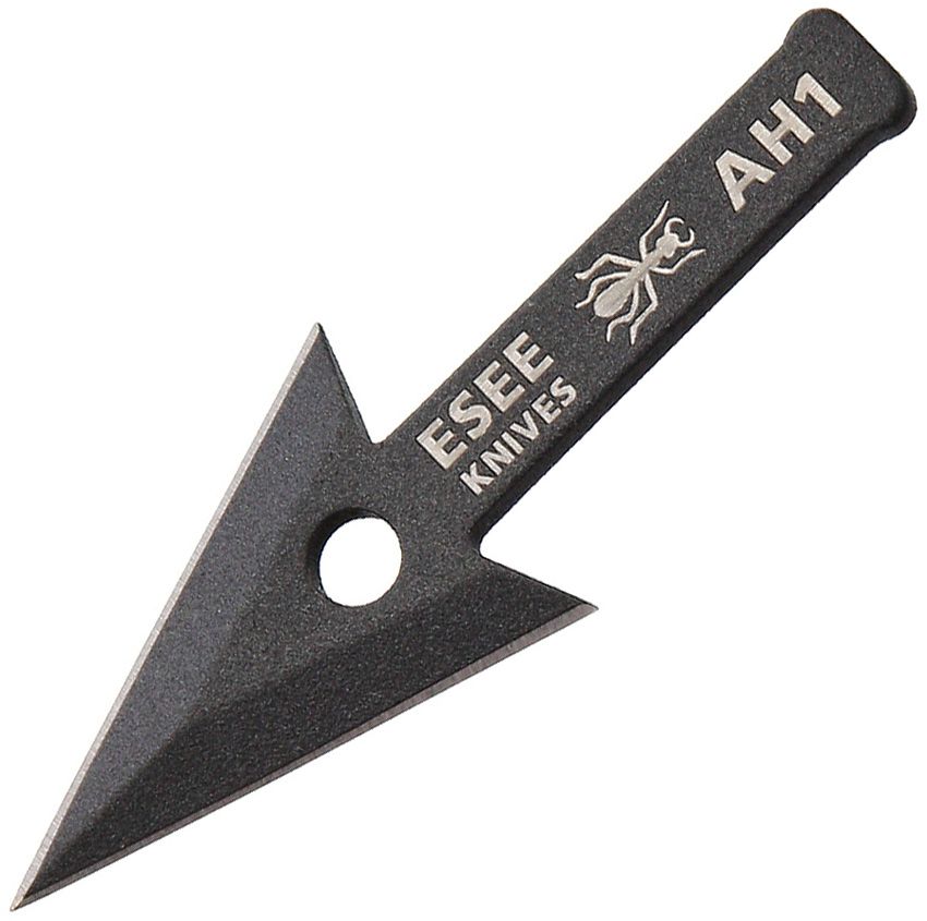 ESEE Arrowhead Tactical Gray Carbon Steel 2.25" Overall