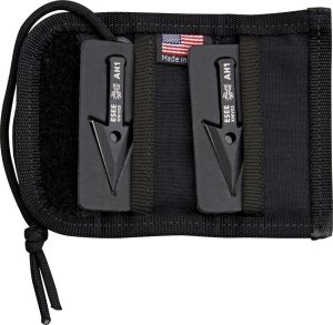 ESEE AH1 Arrowhead Wallet Black Nylon EDC Survival Card