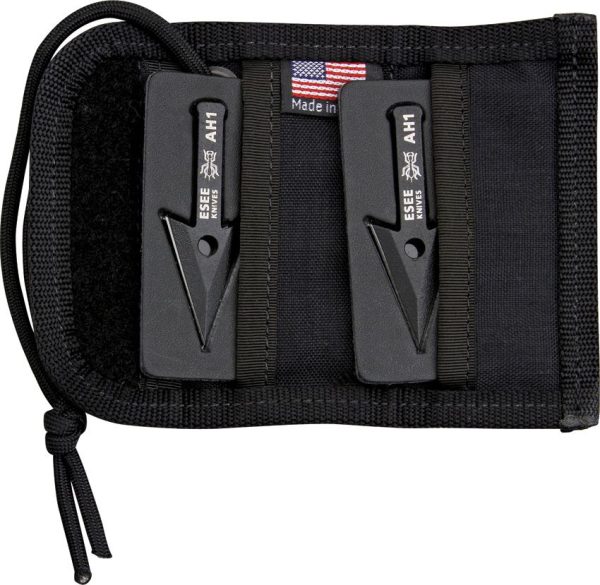 ESEE AH1 Arrowhead Wallet Black Nylon EDC Survival Card