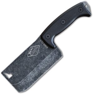 ESCL1.jpg ESEE Cleaver Black G10 Fixed Blade 1095HC Steel Knife USA