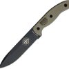ESEE CM6 Combat Tactical Fixed Blade 1095HC Steel Green Micarta