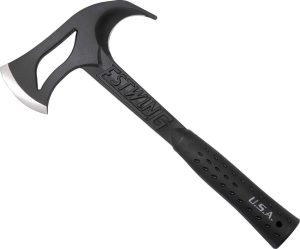 Estwing Hunters Axe Guthook 14" Forged One-Piece Black