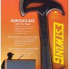 Estwing Hunters Axe Guthook 14" Forged One-Piece Black