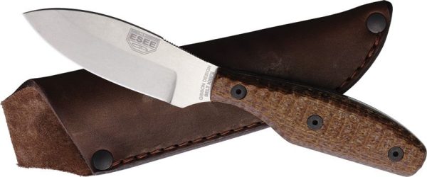 ESEE Belt Knife Fixed Blade MagnaCut Steel Brown Micarta