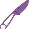 ESEE Izula Purple 1095HC Fixed Blade Knife USA Made