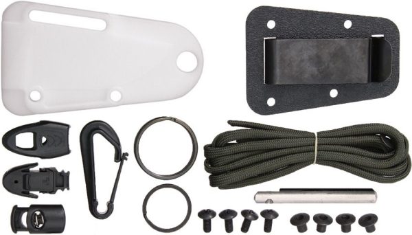 ESEE Izula Purple Fixed Blade Knife 2.63" 1095HC Steel Kit