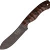ESEE JG5 Fixed Blade Knife 1095HC Steel Brown Micarta