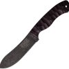 ESEE JG5 Fixed Blade Burgundy Linen 1095HC Steel Knife