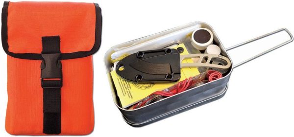 ESLTINKITOR.jpg ESEE Orange Survival Kit Mess Tin - Suunto Compass Edition