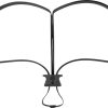 EURO SECURITY PRODUCTS Disposable Handcuffs Black 10-Pack w/ Cutter