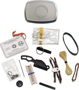 ESEE Pinch Survival Kit 1095 Carbon Steel Fixed Blade Multi Tool