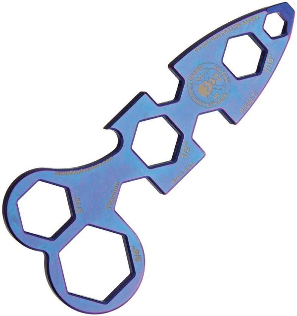 ESEE WRAT Wrench Titanium - Blue Anodized Multi-Tool