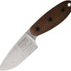 ESEE Sencillo Fixed Blade A2 Steel Knife Brown Micarta