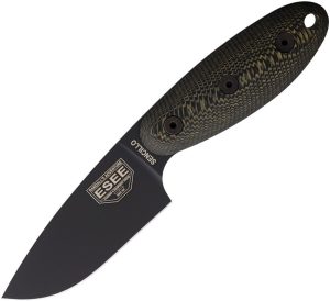ESEE Sencillo Fixed Blade A2 Tool Steel 3" Black DLC Knife