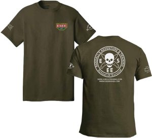 ESEE Training T-Shirt XXXL Green - Cotton