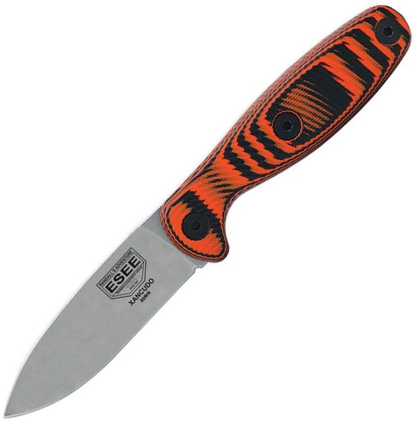 ESEE Xancudo Fixed Blade S35VN Stainless Black Orange G10