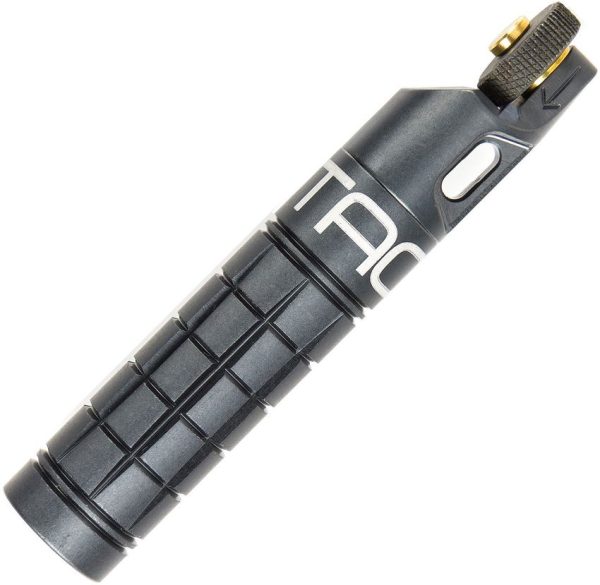 ET11250GUN.jpg Exotac nanoSPARK One Hand Lighter - Gray Aluminum