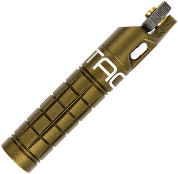 Exotac nanoSPARK One Hand Lighter - OD Green Aluminum