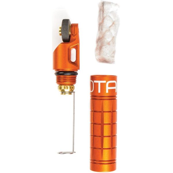 Exotac nanoSPARK One Hand Lighter - Orange Aluminum