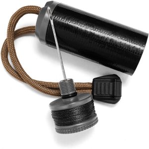 ET12000GUN.jpg Exotac ripSPOOL Gunmetal - Multi-Tool Repair Kit