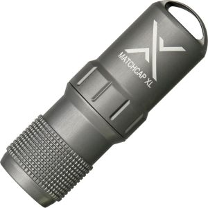 Exotac MATCHCAP XL Match Case - Gunmetal