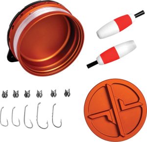 ET13000ORG.jpg Exotac XREEL Pocket Fishing Kit Orange Compact EDC Survival Gear