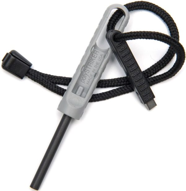 Exotac polySTRIKER Firestarter - Gray Polymer 4.25 inches